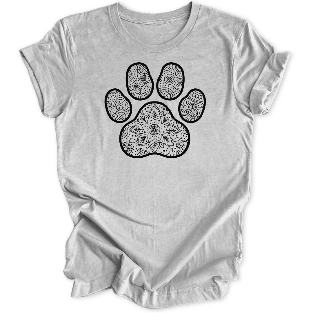Mandala Paw Unisex T-Shirt - Wild Spirit