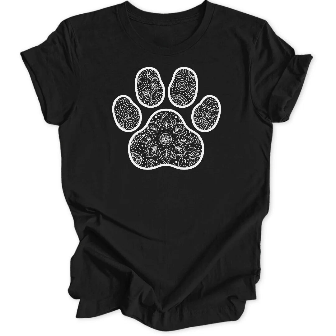 Mandala Paw Unisex T-Shirt - Wild Spirit