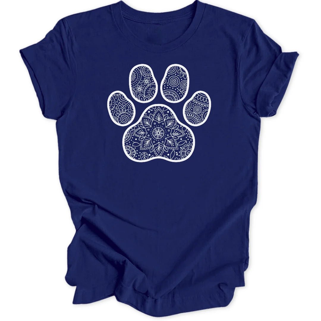 Mandala Paw Unisex T-Shirt - Wild Spirit