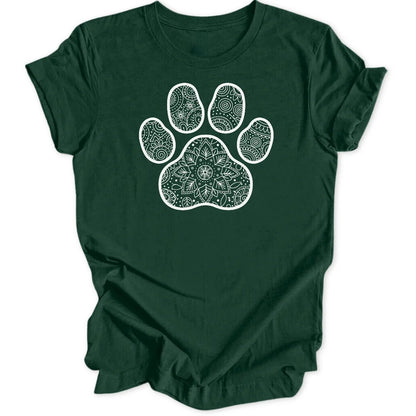 Mandala Paw Unisex T-Shirt - Wild Spirit