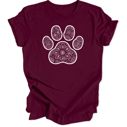 Mandala Paw Unisex T-Shirt - Wild Spirit