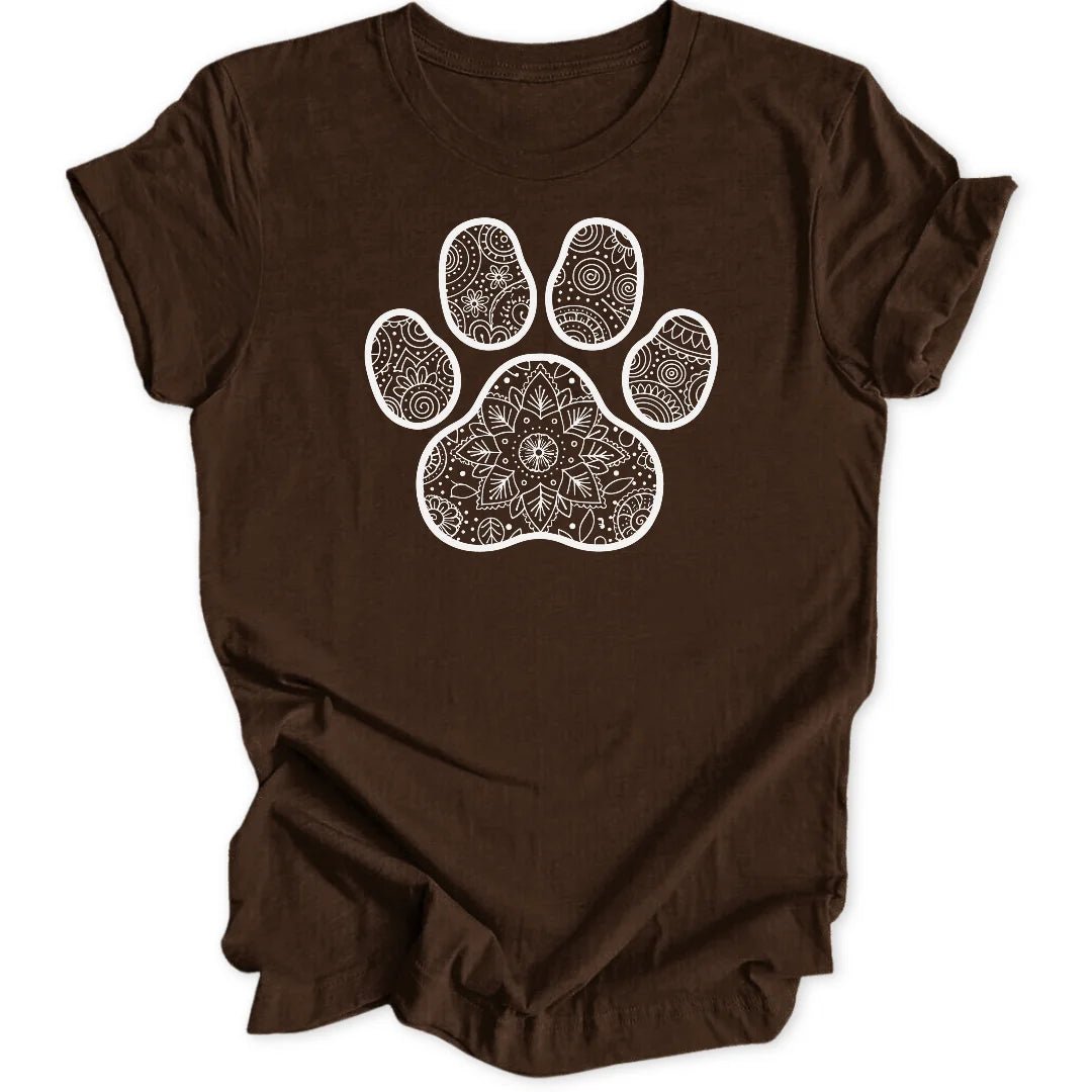 Mandala Paw Unisex T-Shirt - Wild Spirit
