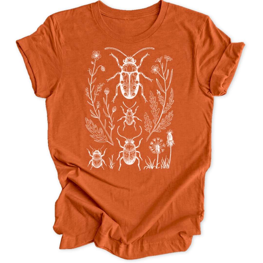 Meadow Insects T-Shirt T-Shirt Orange / S