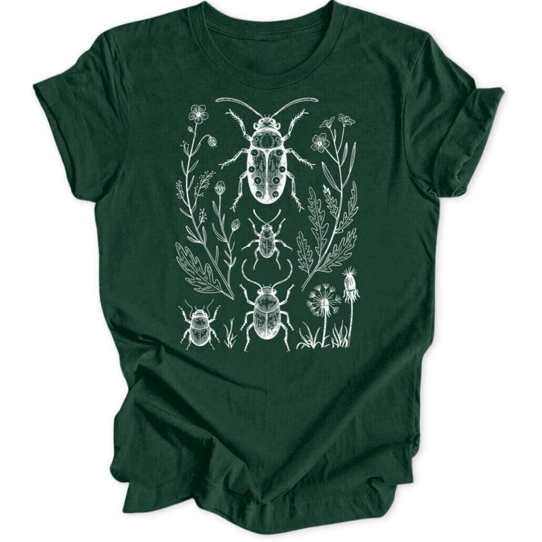 Meadow Insects T-Shirt T-Shirt Waldgrün / S
