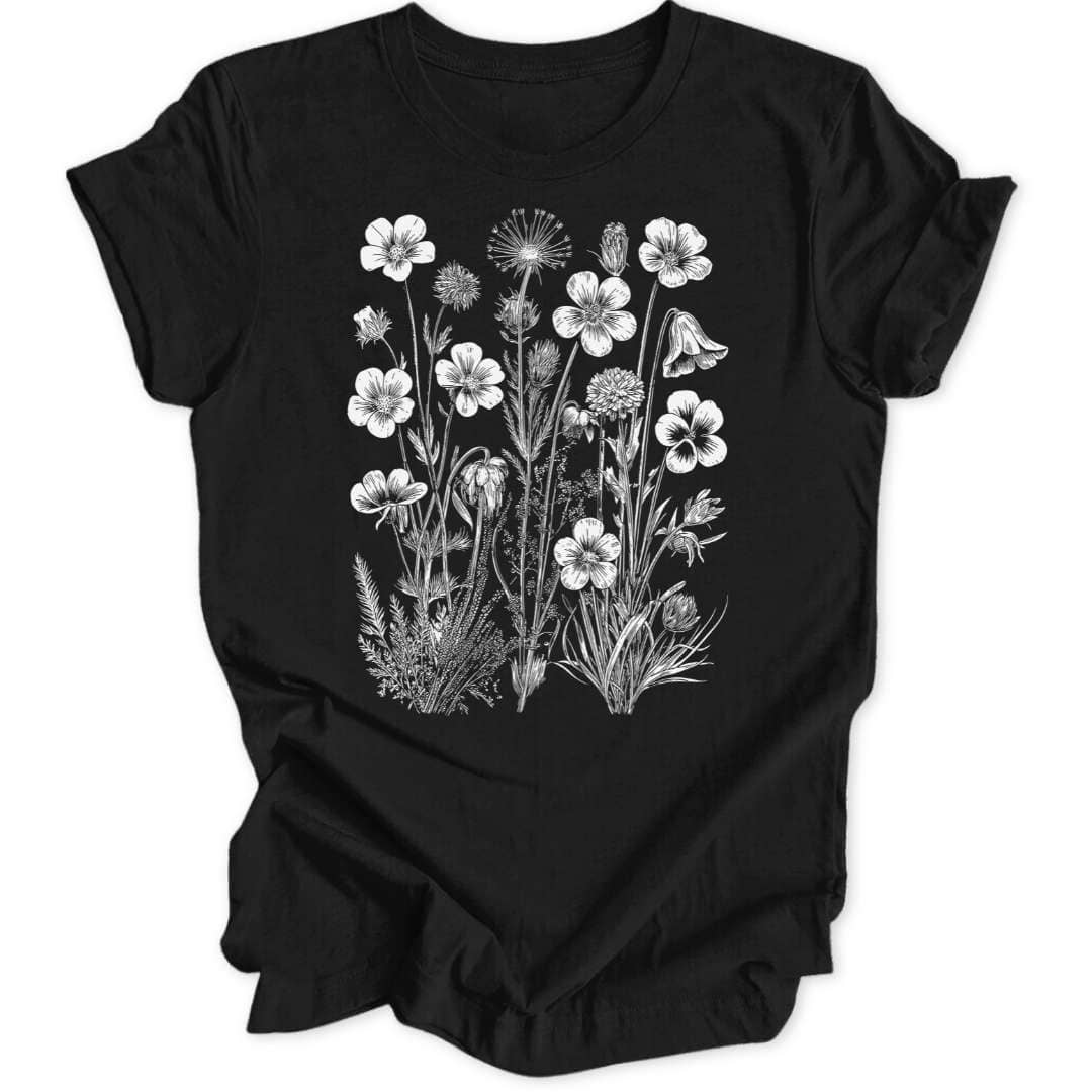 Meadow Petals Unisex T-Shirt - Wild Spirit