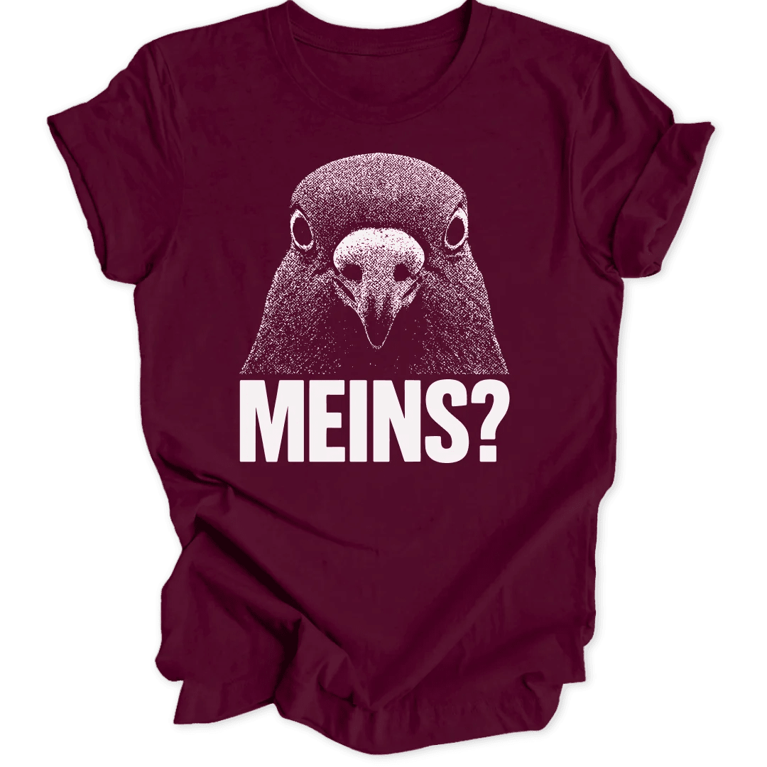 Meins Pigeon Unisex T-Shirt - Wild Spirit