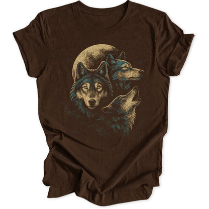 Midnight Wolves Unisex T-Shirt - Wild Spirit