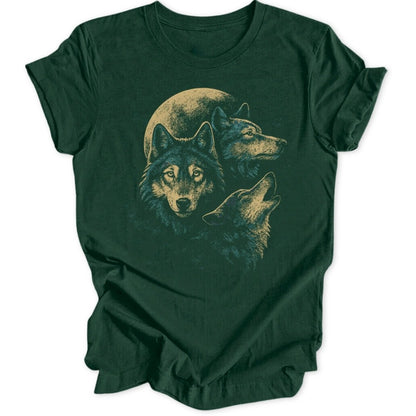Midnight Wolves Unisex T-Shirt - Wild Spirit