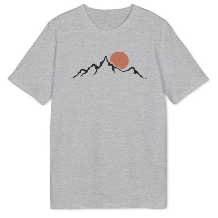 Minimalist Sunrise Bio T-Shirt - Wild Spirit