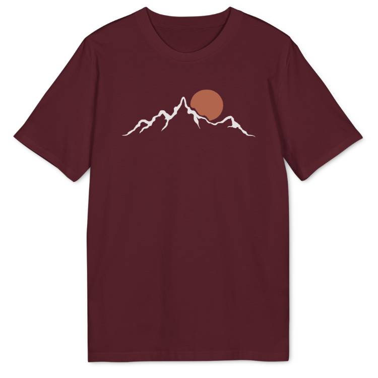 Minimalist Sunrise Bio T-Shirt - Wild Spirit