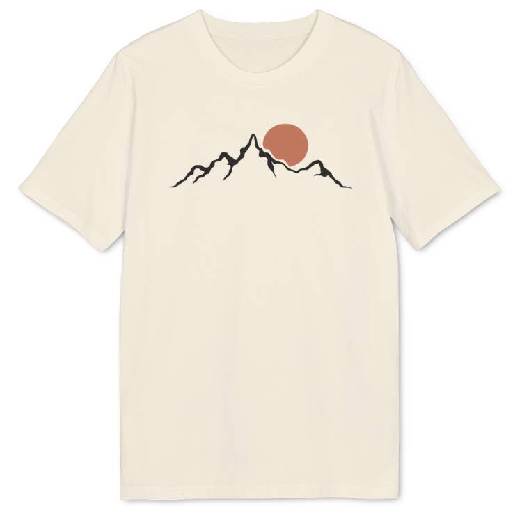 Minimalist Sunrise Bio T-Shirt - Wild Spirit