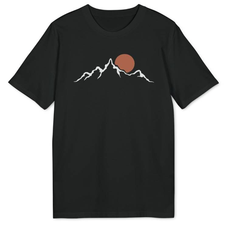 Minimalist Sunrise Bio T-Shirt - Wild Spirit
