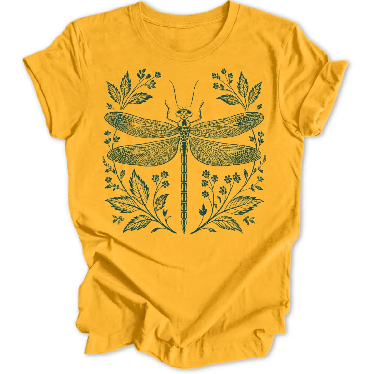 Minimalistische Libelle Unisex T-Shirt - Wild Spirit