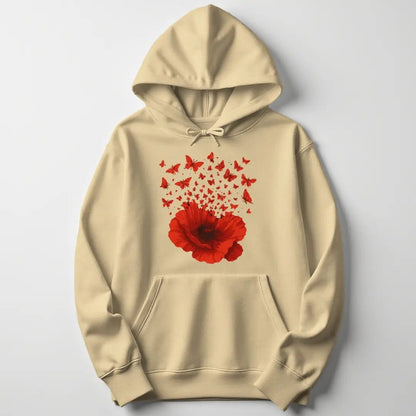 Mohn Magie Unisex Hoodie - Wild Spirit