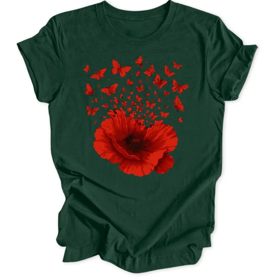 Mohn Magie Unisex T-Shirt - Wild Spirit