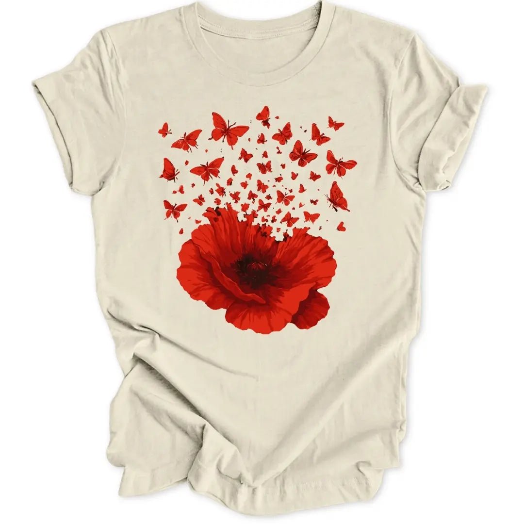 Mohn Magie Unisex T-Shirt - Wild Spirit