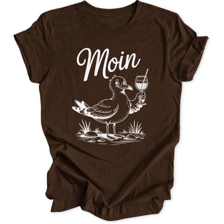 Moin Möwe Unisex T-Shirt - Wild Spirit