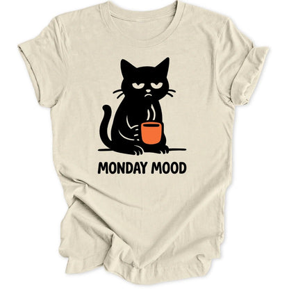 Monday Mood Cat Unisex T-Shirt - Wild Spirit
