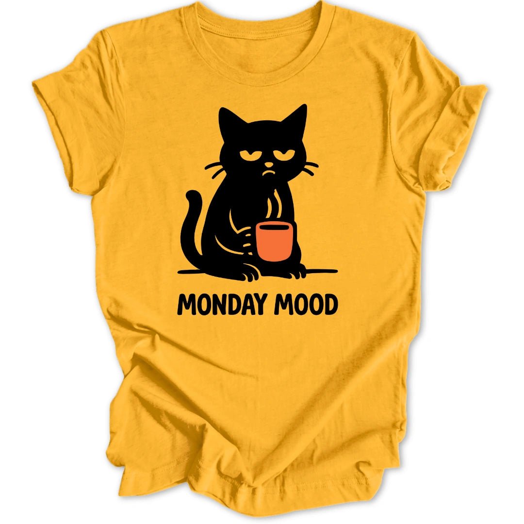 Monday Mood Cat Unisex T-Shirt - Wild Spirit