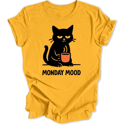 Monday Mood Cat Unisex T-Shirt - Wild Spirit