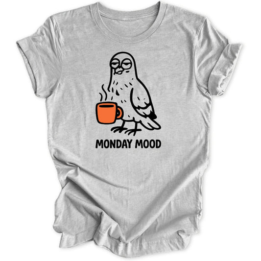 Monday Mood Pigeon Unisex T-Shirt - Wild Spirit