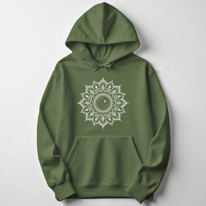 Moon Mandala Unisex Hoodie - Wild Spirit