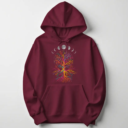 Moon Phases Unisex Hoodie - Wild Spirit