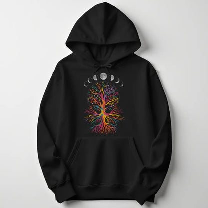 Moon Phases Unisex Hoodie - Wild Spirit