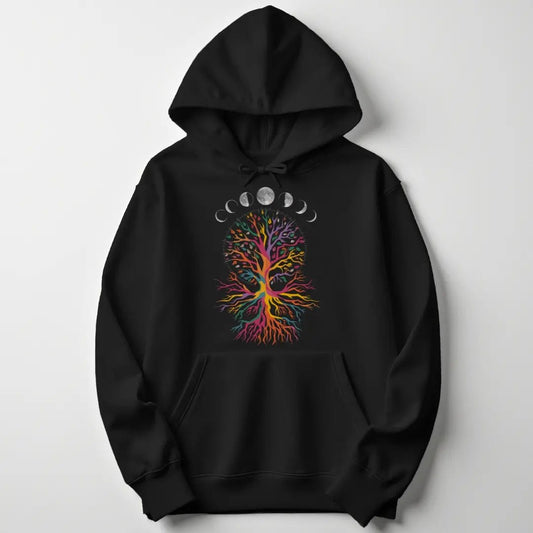Moon Phases Unisex Hoodie - Wild Spirit