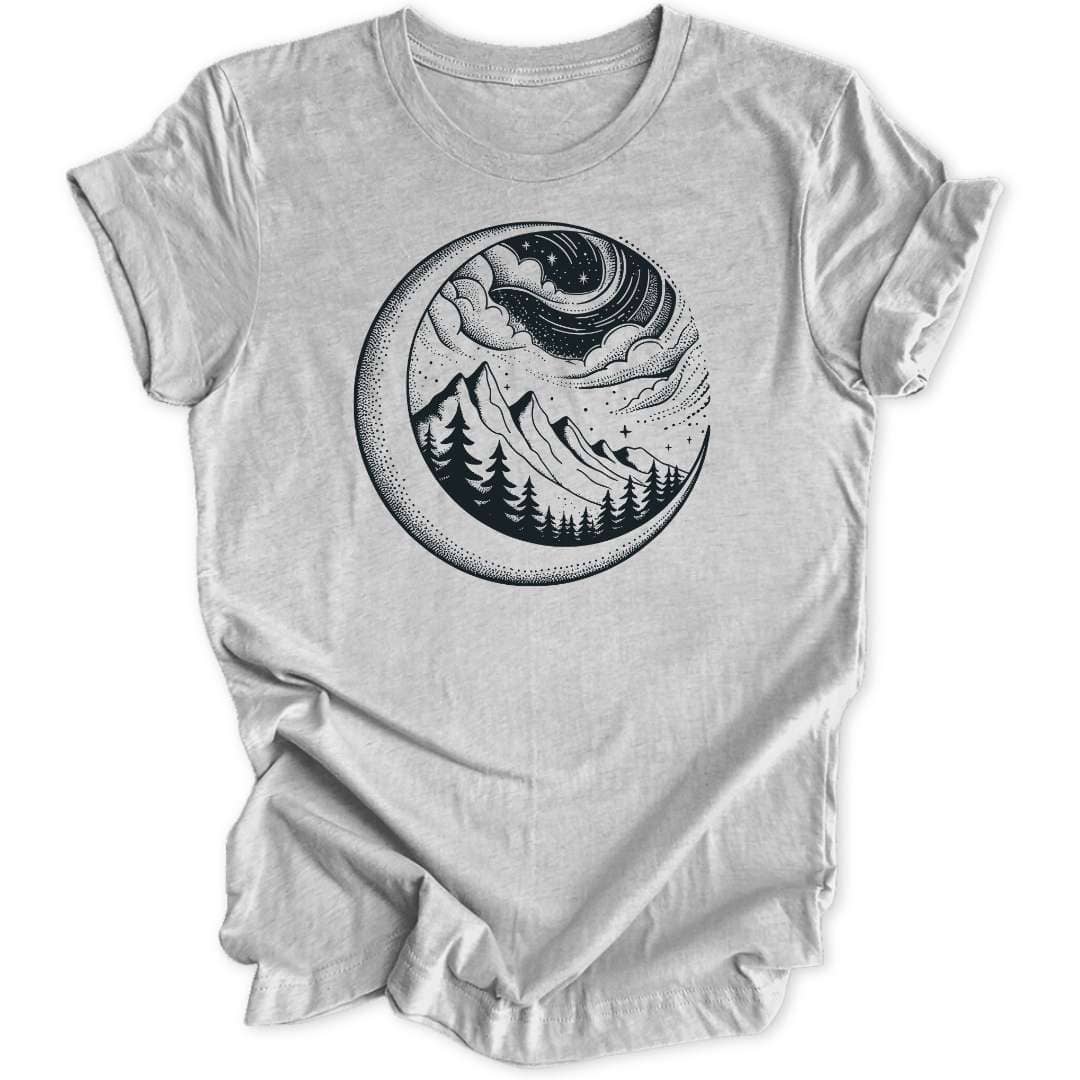 Moonlit Mountains Unisex T-Shirt - Wild Spirit