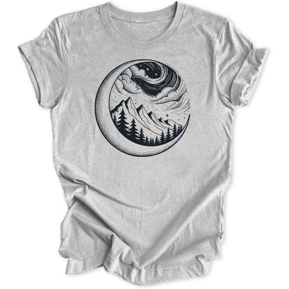 Moonlit Mountains Unisex T-Shirt - Wild Spirit