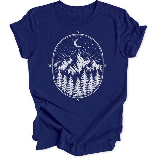 Mountain Compass Unisex T-Shirt - Wild Spirit