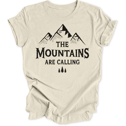 Mountains are Calling T-Shirt T-Shirt Natur / S