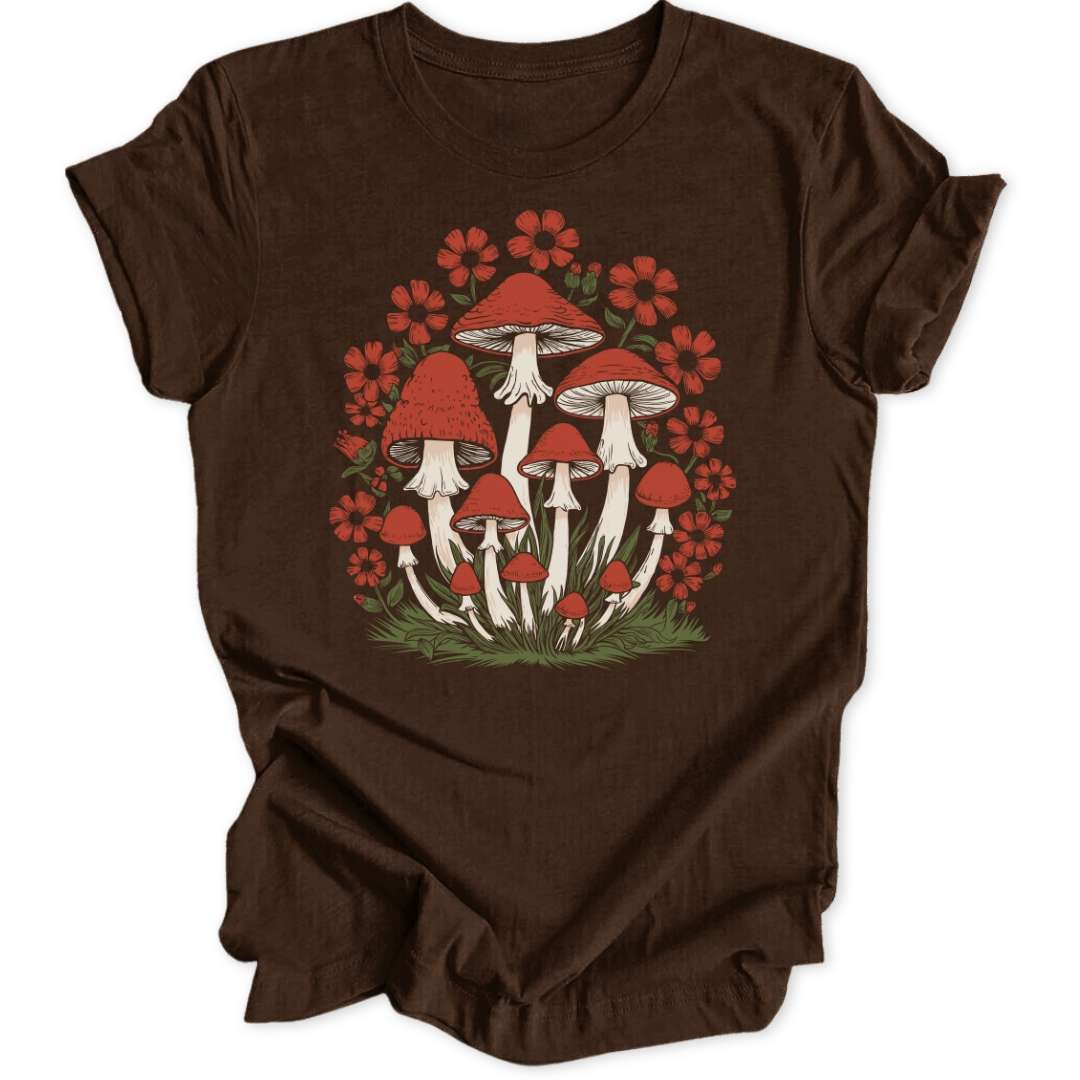 Mushroom Family Unisex T-Shirt - Wild Spirit