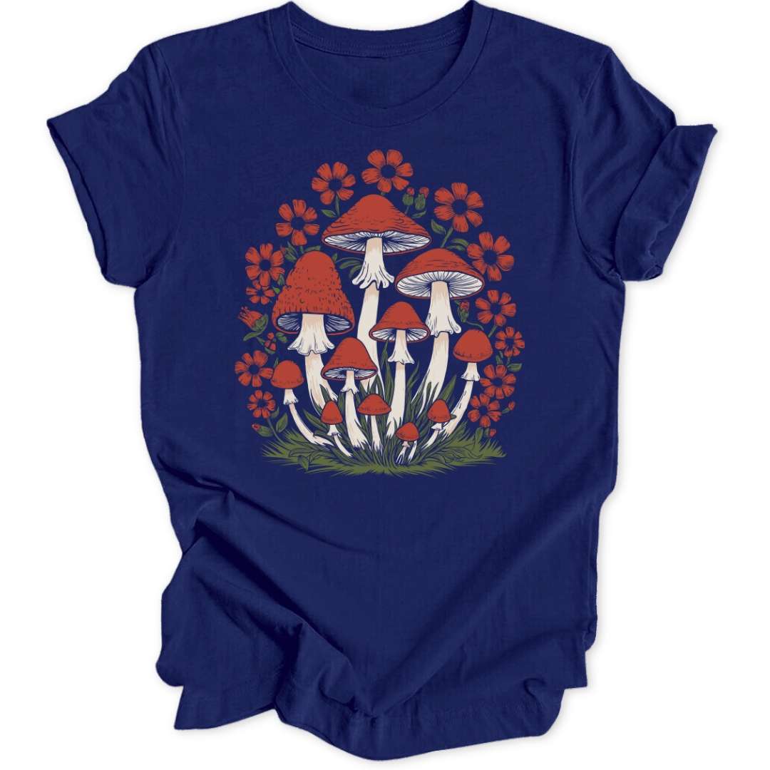 Mushroom Family Unisex T-Shirt - Wild Spirit