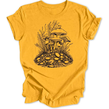 Mushroom View Unisex T-Shirt - Wild Spirit