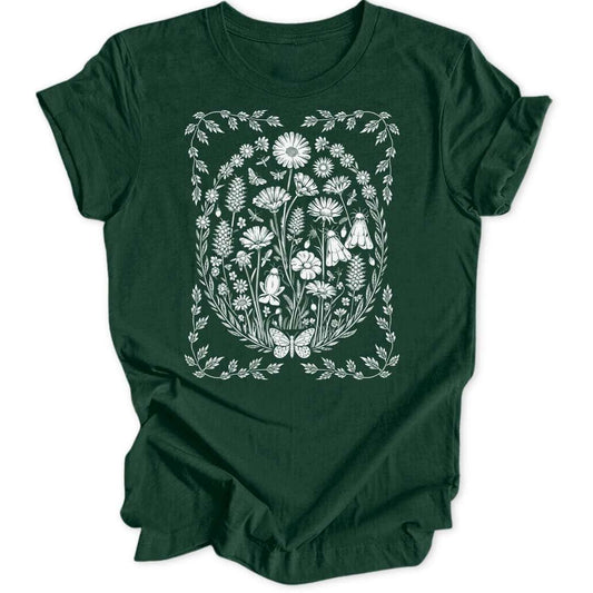 Mystical Flora Unisex T-Shirt - Wild Spirit