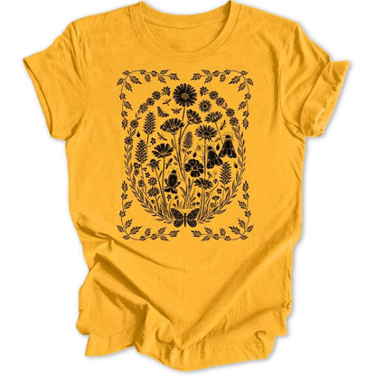 Mystical Flora Unisex T-Shirt - Wild Spirit