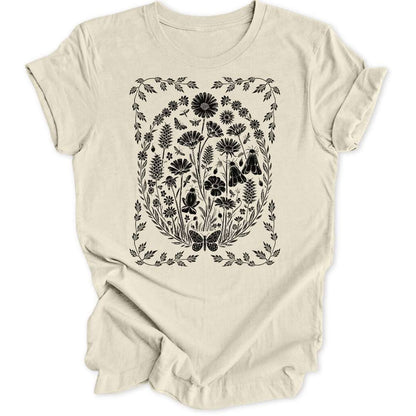 Mystical Flora Unisex T-Shirt - Wild Spirit
