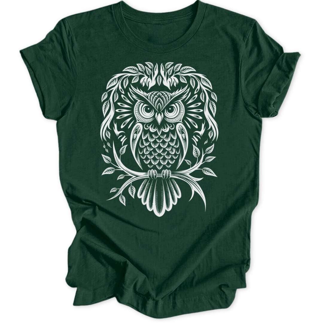 Mystical Owl Unisex T-Shirt - Wild Spirit