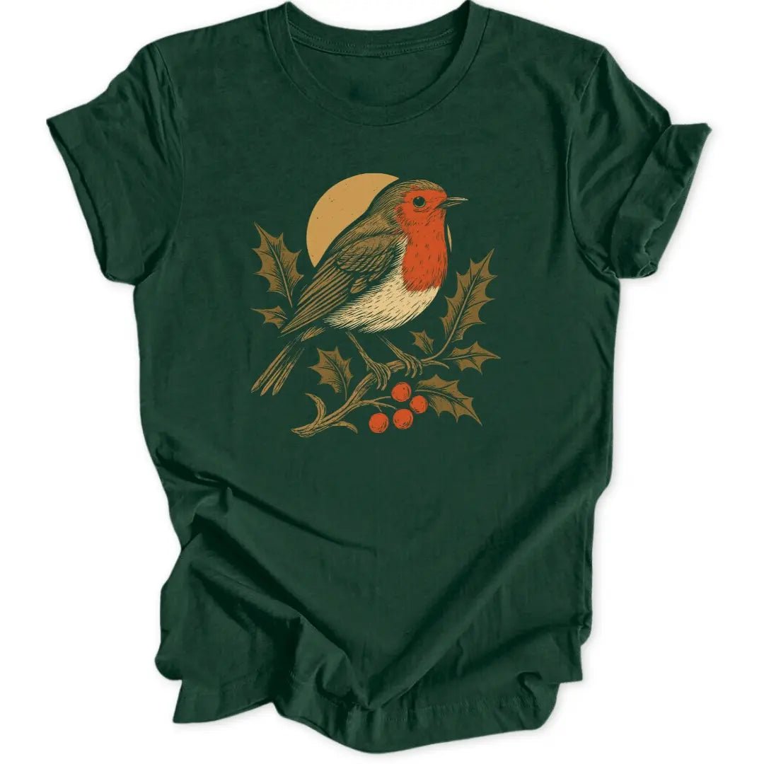 Mystical Robin Unisex T-Shirt - Wild Spirit