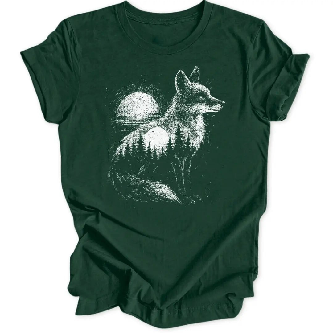 Mystischer Fuchs Unisex T-Shirt - Wild Spirit