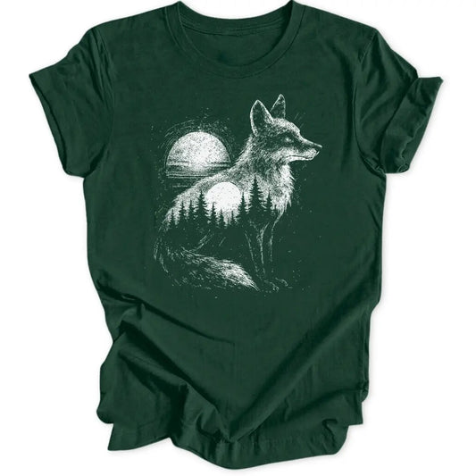 Mystischer Fuchs Unisex T-Shirt - Wild Spirit