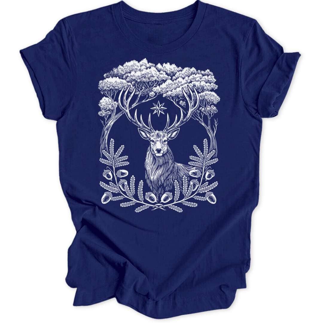 Mystischer Hirsch Unisex T-Shirt - Wild Spirit