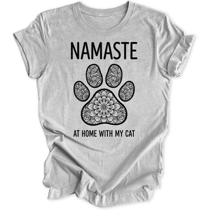 Namaste with Cat Unisex T-Shirt - Wild Spirit