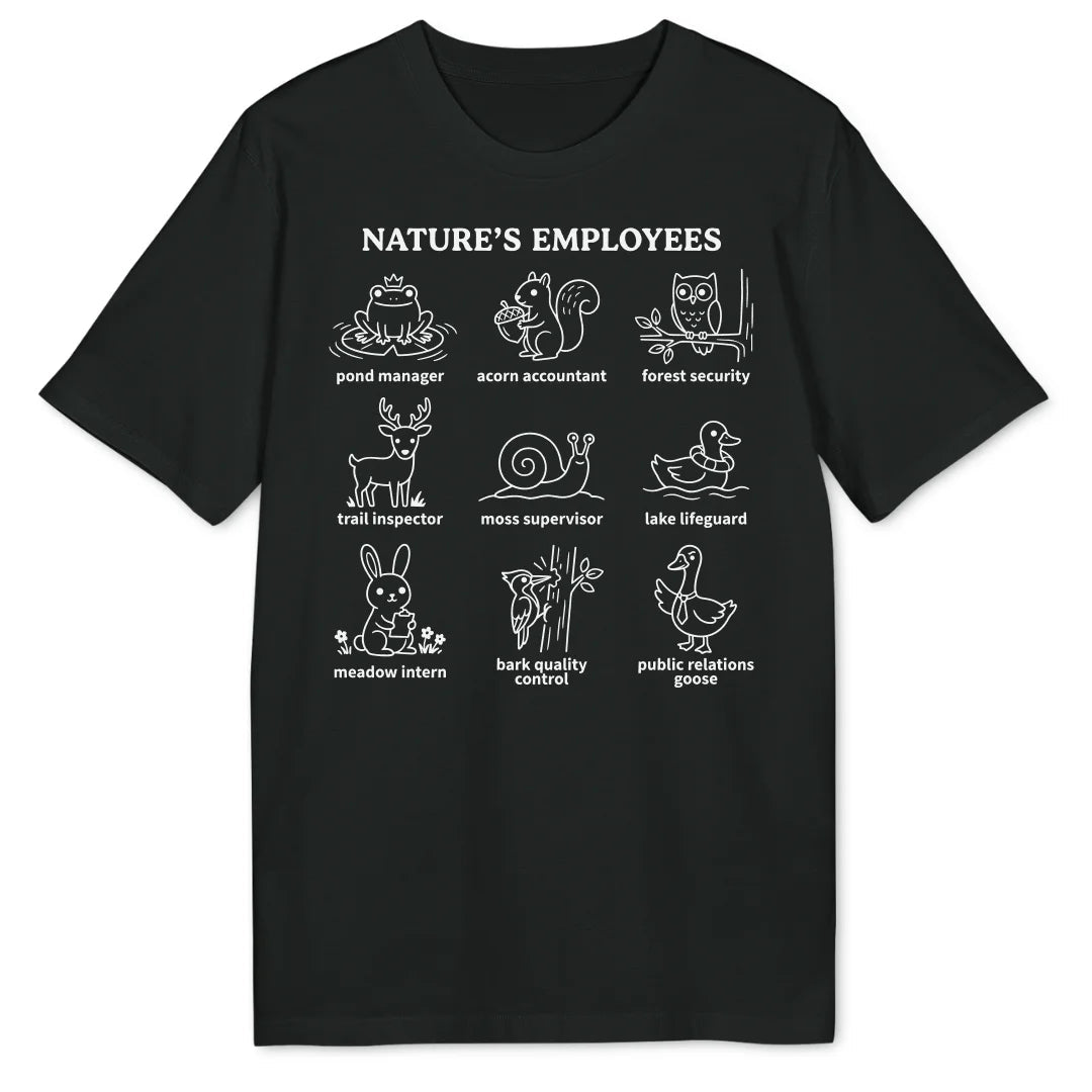 Nature’s Employees Bio T-Shirt - Wild Spirit