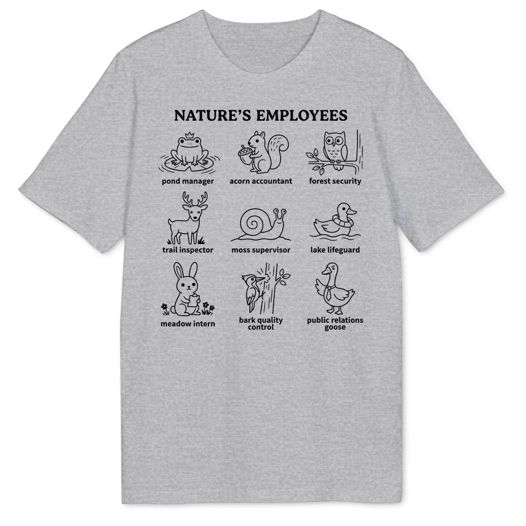 Nature’s Employees Bio T-Shirt - Wild Spirit