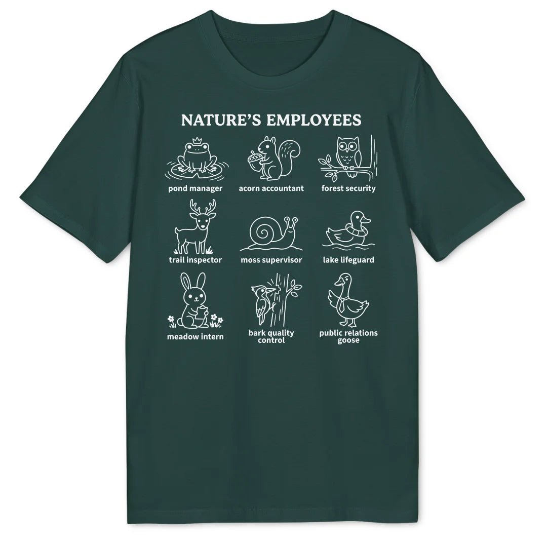 Nature’s Employees Bio T-Shirt - Wild Spirit