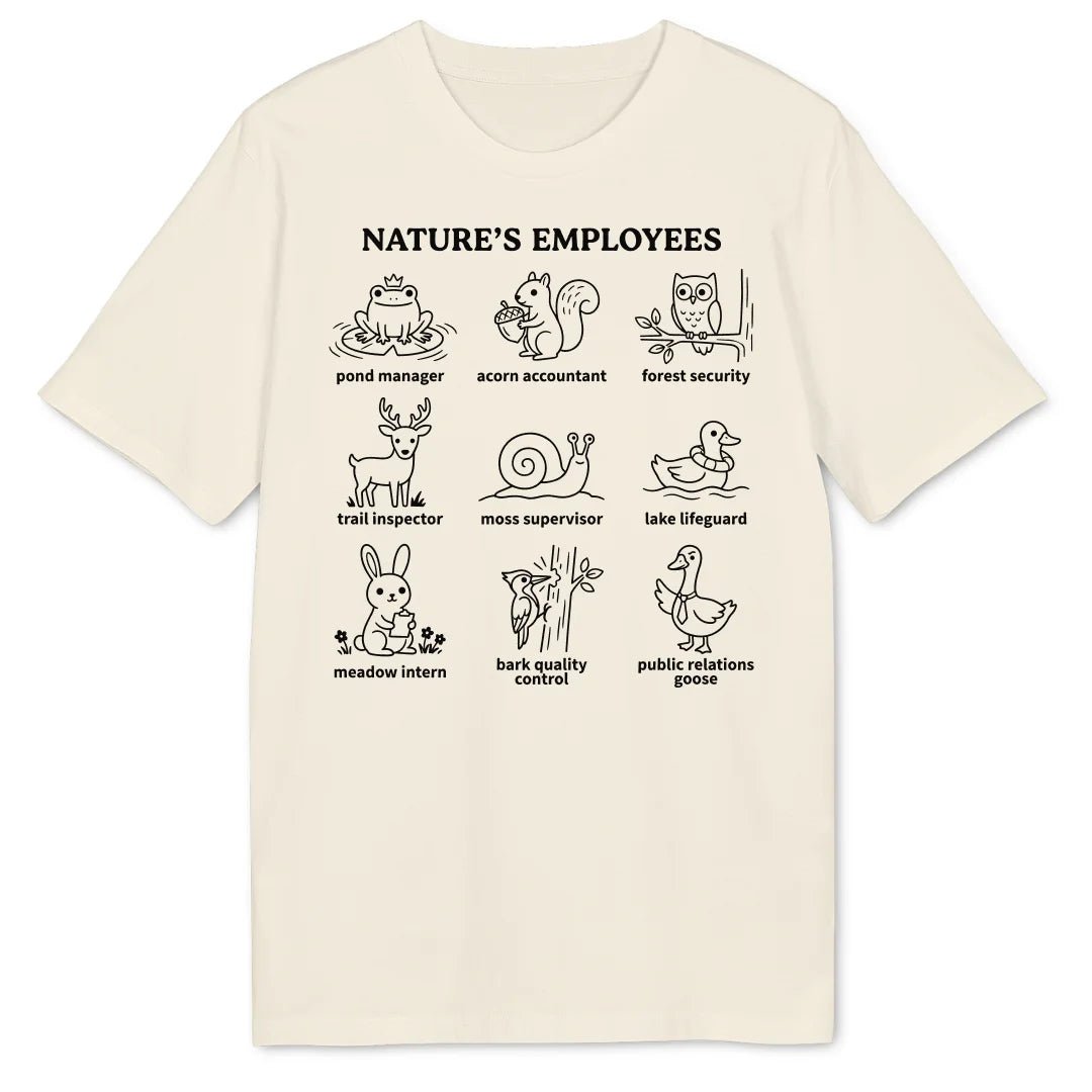 Nature’s Employees Bio T-Shirt - Wild Spirit