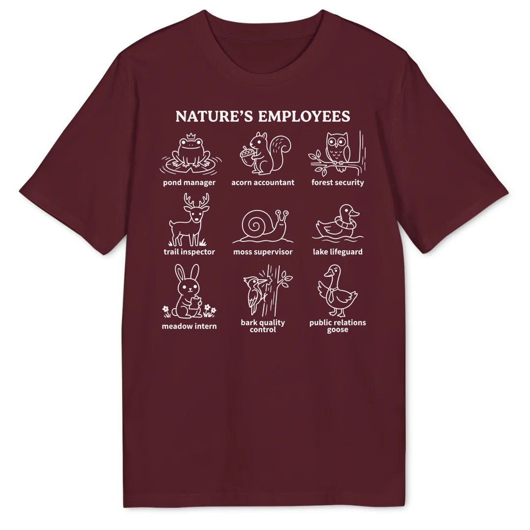 Nature’s Employees Bio T-Shirt - Wild Spirit